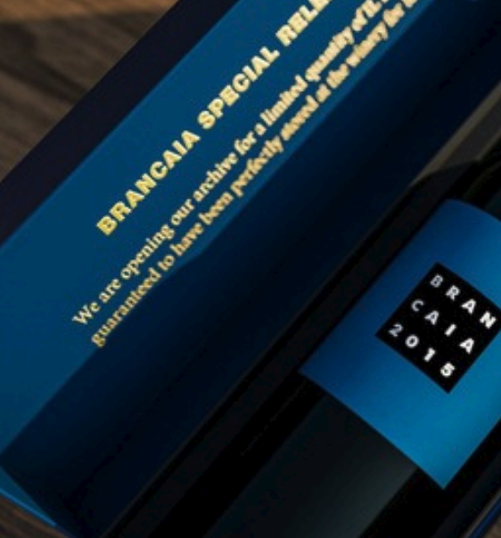 (image for) Brancaia Il Blu IGT Toscana 2015 [WA 94+] Organic [Gift Box] - Lands January